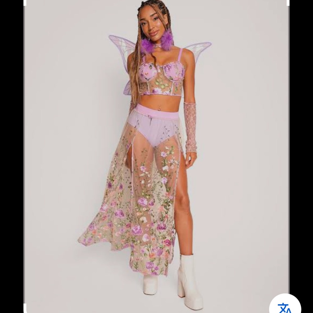 iHeartRaves secret pathways floral set